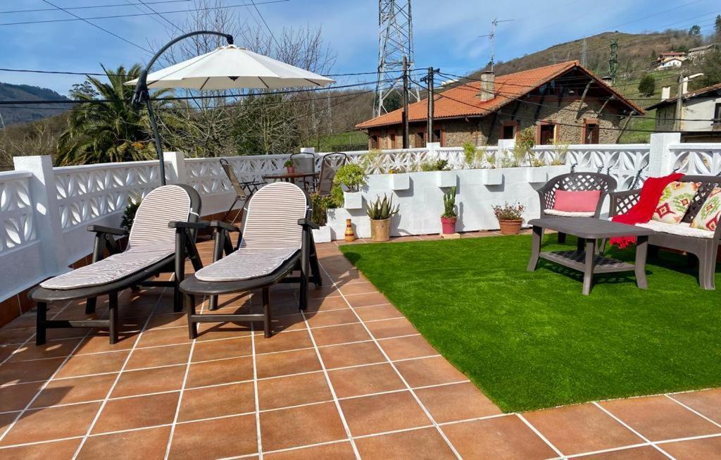 巴绍里Bilbo Near Atico Rural Con Terraza公寓 外观 照片