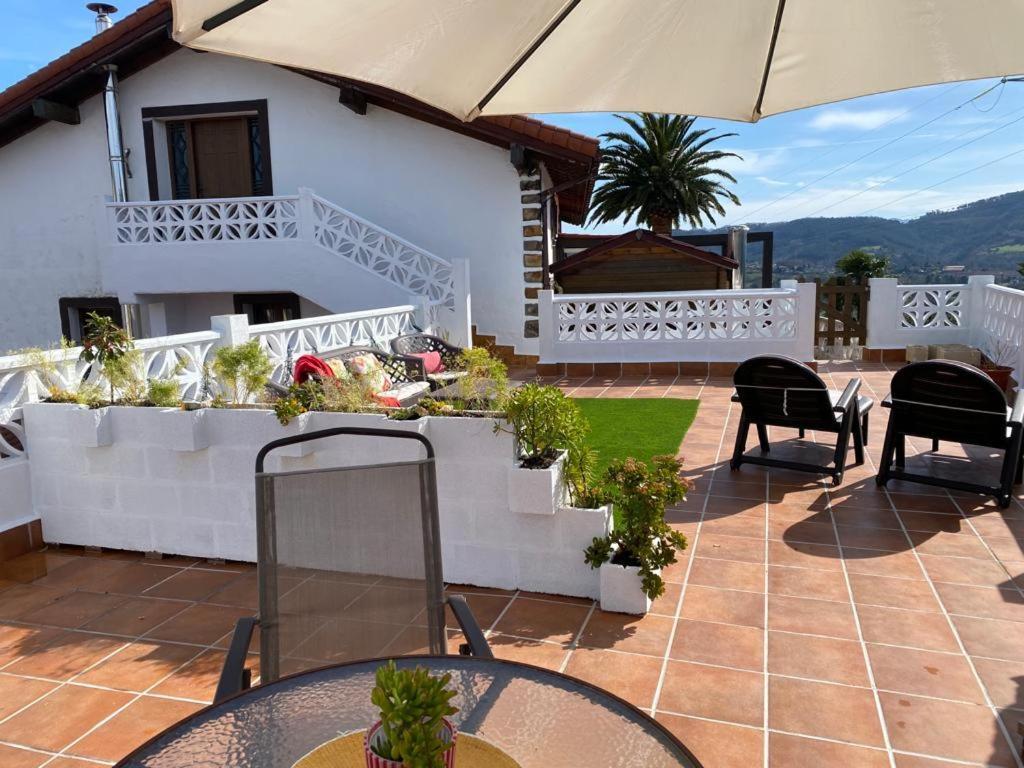 巴绍里Bilbo Near Atico Rural Con Terraza公寓 外观 照片