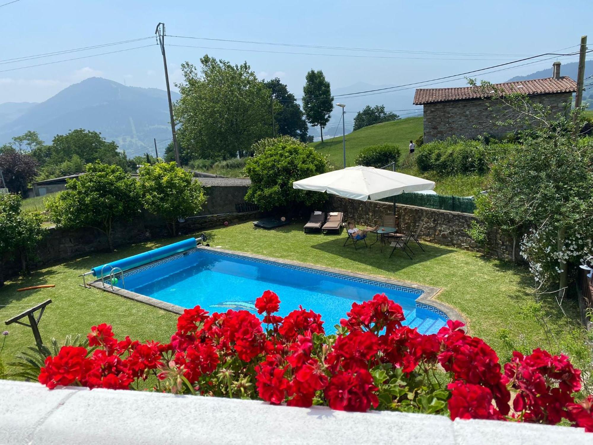 巴绍里Bilbo Near Atico Rural Con Terraza公寓 外观 照片